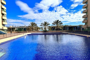 Apartamento dos habitaciones primera línea de playa